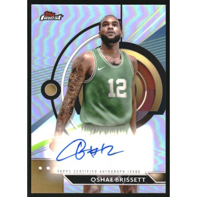 2023-24 Finest Autographs Refractors #FAOB Oshae Brissett