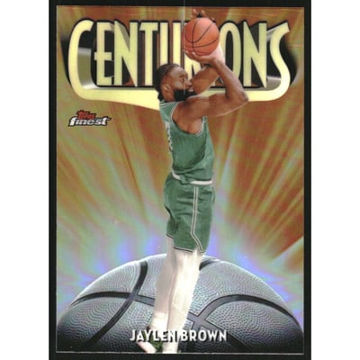 2023-24 Finest Centurions #C11 Jaylen Brown