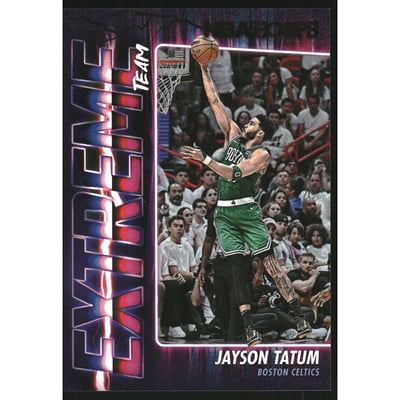 2023-24 Hoops Extreme Team #12 Jayson Tatum