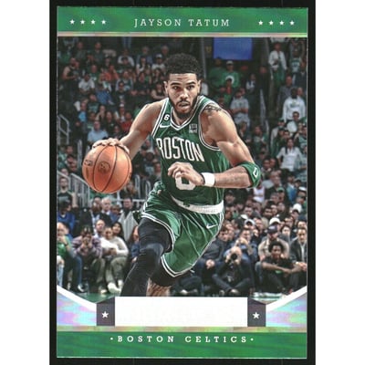 2023-24 Hoops Hoops Throwback #15 Jayson Tatum