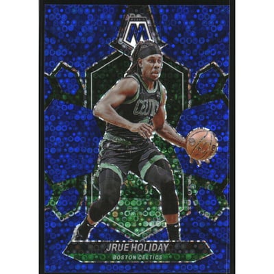 2023-24 Panini Mosaic Mosaic Fast Break Blue #159 Jrue Holiday