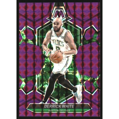 2023-24 Panini Mosaic Mosaic Purple #166 Derrick White