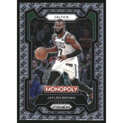 2023-24 Panini Prizm Monopoly Go #8 Jaylen Brown