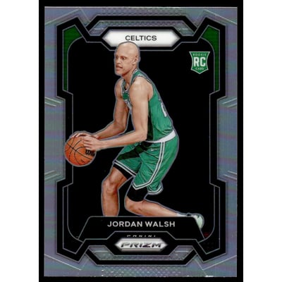 2023-24 Panini Prizm Prizms Silver #158 Jordan Walsh