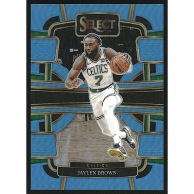 2023-24 Select Prizms Light Blue #22 Jaylen Brown