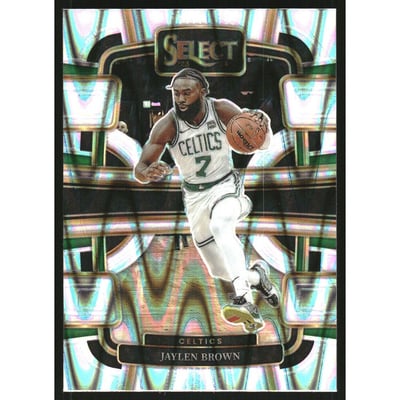 2023-24 Select Prizms Tectonic #22 Jaylen Brown