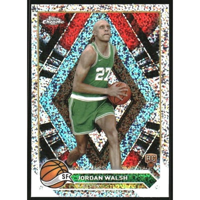 2023-24 Topps Chrome Speckle Refractors #189 Jordan Walsh