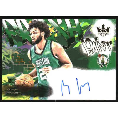 2024-25 Court Kings Fresh Paint Autographs #35 Anton Watson