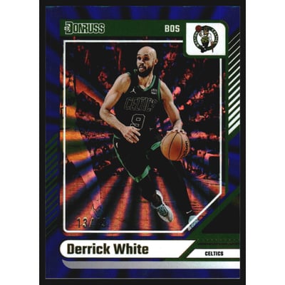 2024-25 Donruss Holo Blue Laser #144 Derrick White