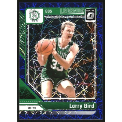 2024-25 Donruss Optic Blue Velocity #243 Larry Bird LGD