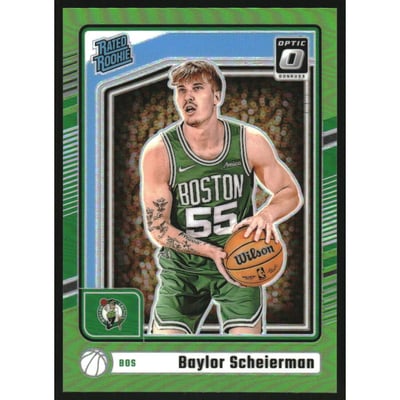 2024-25 Donruss Optic Lime Green #263 Baylor Scheierman RR