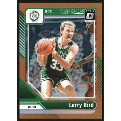 2024-25 Donruss Optic Orange #243 Larry Bird LGD