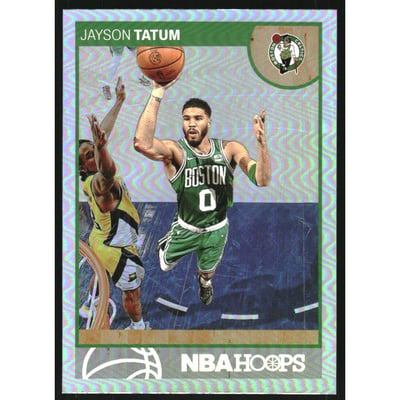 2024-25 Hoops Hoops Throwback #6 Jayson Tatum