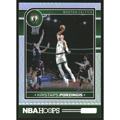2024-25 Hoops Silver #9 Kristaps Porzingis