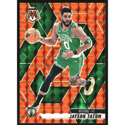 2024-25 Panini Mosaic Mosaic Orange #188 Jayson Tatum