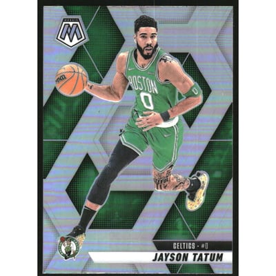 2024-25 Panini Mosaic Silver #188 Jayson Tatum