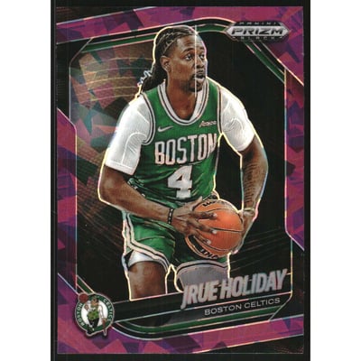 2024-25 Panini Prizm Black Prizms Purple Ice #75 Jrue Holiday