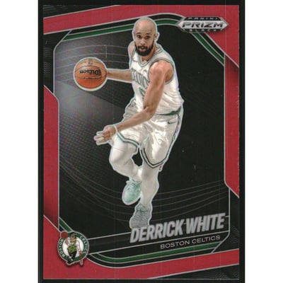 2024-25 Panini Prizm Black Prizms Red #146 Derrick White