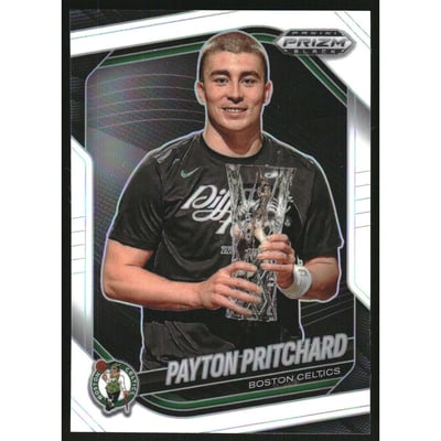 2024-25 Panini Prizm Black Prizms White #212 Payton Pritchard
