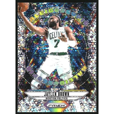 2024-25 Panini Prizm Kaleidoscopic Prizms Fast Break #10 Jaylen Brown