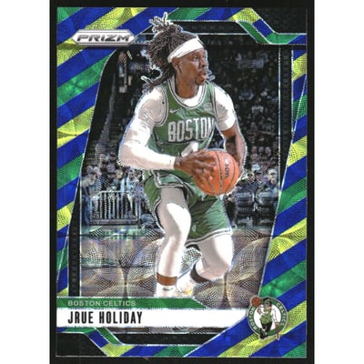 2024-25 Panini Prizm Prizms Choice Blue Yellow and Green #171 Jrue Holiday