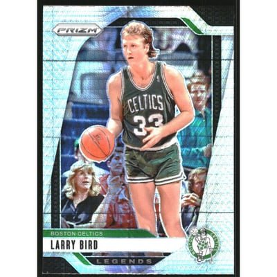2024-25 Panini Prizm Prizms Hyper #299 Larry Bird