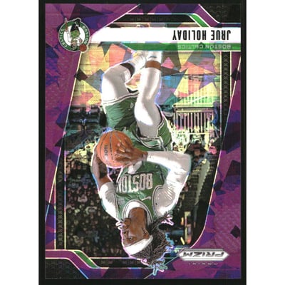 2024-25 Panini Prizm Prizms Purple Ice #171 Jrue Holiday