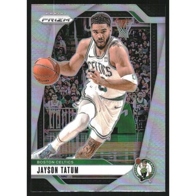 2024-25 Panini Prizm Prizms Silver #103 Jayson Tatum