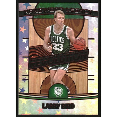 2024-25 Panini Revolution Hardwood Legacy Red Astro #18 Larry Bird