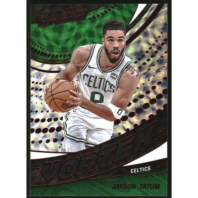 2024-25 Panini Revolution Vortex Red Scope #4 Jayson Tatum