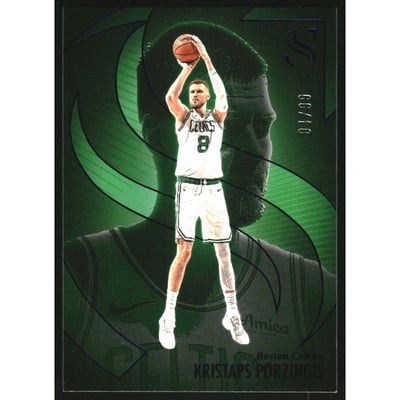 2024-25 Panini Silhouette Blue #22 Kristaps Porzingis