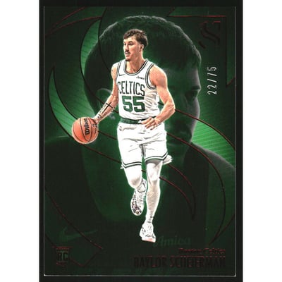 2024-25 Panini Silhouette Red #86 Baylor Scheierman