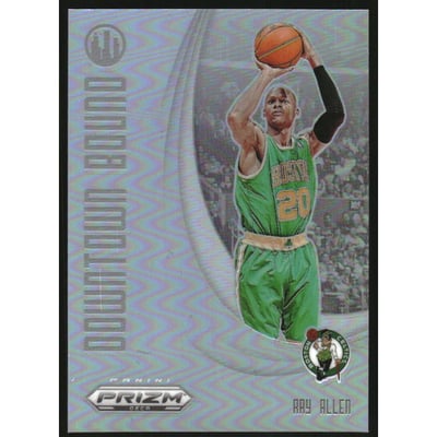 2024-25 Prizm Deca Downtown Bound Prizms Silver #22 Ray Allen