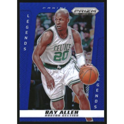 2024-25 Prizm Deca Prizms Blue #210 Ray Allen LEG