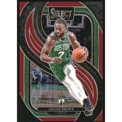 2024-25 Select Red Prizms #146 Jaylen Brown