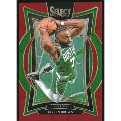 2024-25 Select Red Prizms #29 Jaylen Brown
