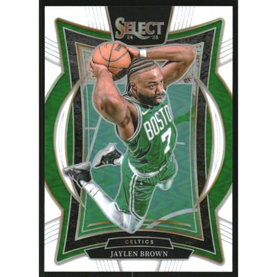 2024-25 Select White Prizms #29 Jaylen Brown