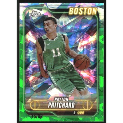 2024-25 Topps Chrome Sapphire Green Sapphire #110 Payton Pritchard