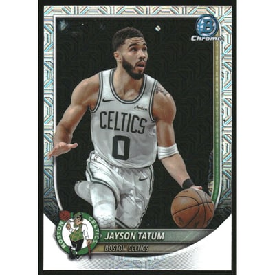 2025-26 Bowman Chrome Mojo Refractors #BCV56 Jayson Tatum