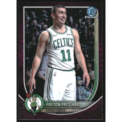 2025-26 Bowman Chrome Reptilian Fuchsia Refractors #BCV149 Payton Pritchard