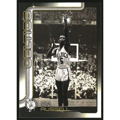 2025-26 Topps Blackout #251 Bill Russell
