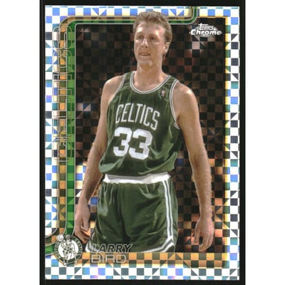 2025-26 Topps Chrome X-Fractors #243 Larry Bird