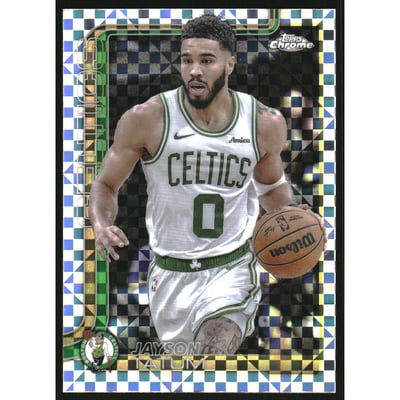 2025-26 Topps Chrome X-Fractors #49 Jayson Tatum