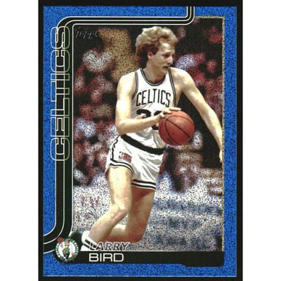 2025-26 Topps Sandglitter Blue #257 Larry Bird