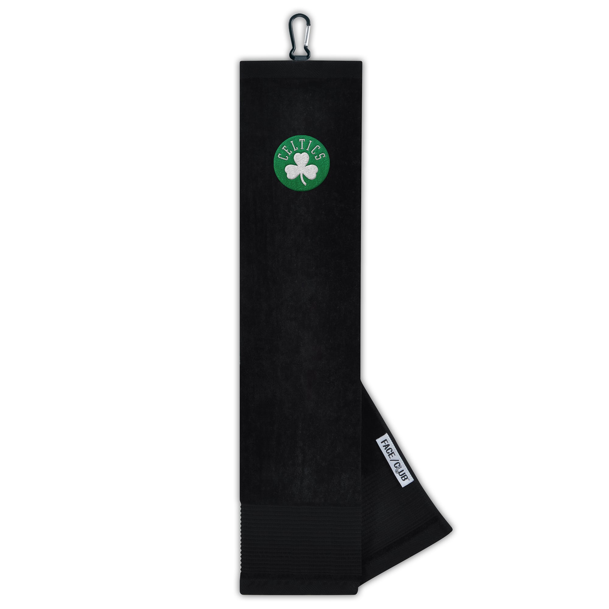 Serviette de table Boston Celtics 16" x 24" à trois volets avec visage et club