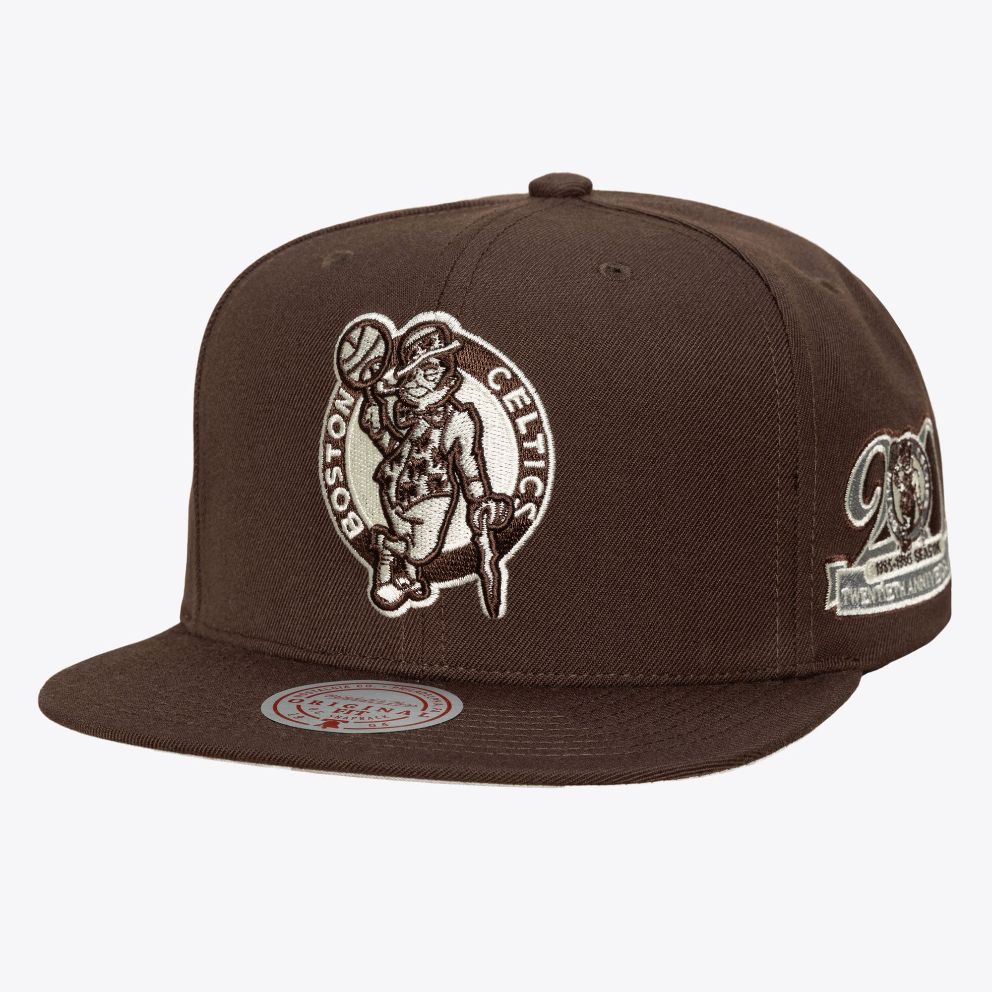 Boston Celtics Brown & Cream Snapback Hat