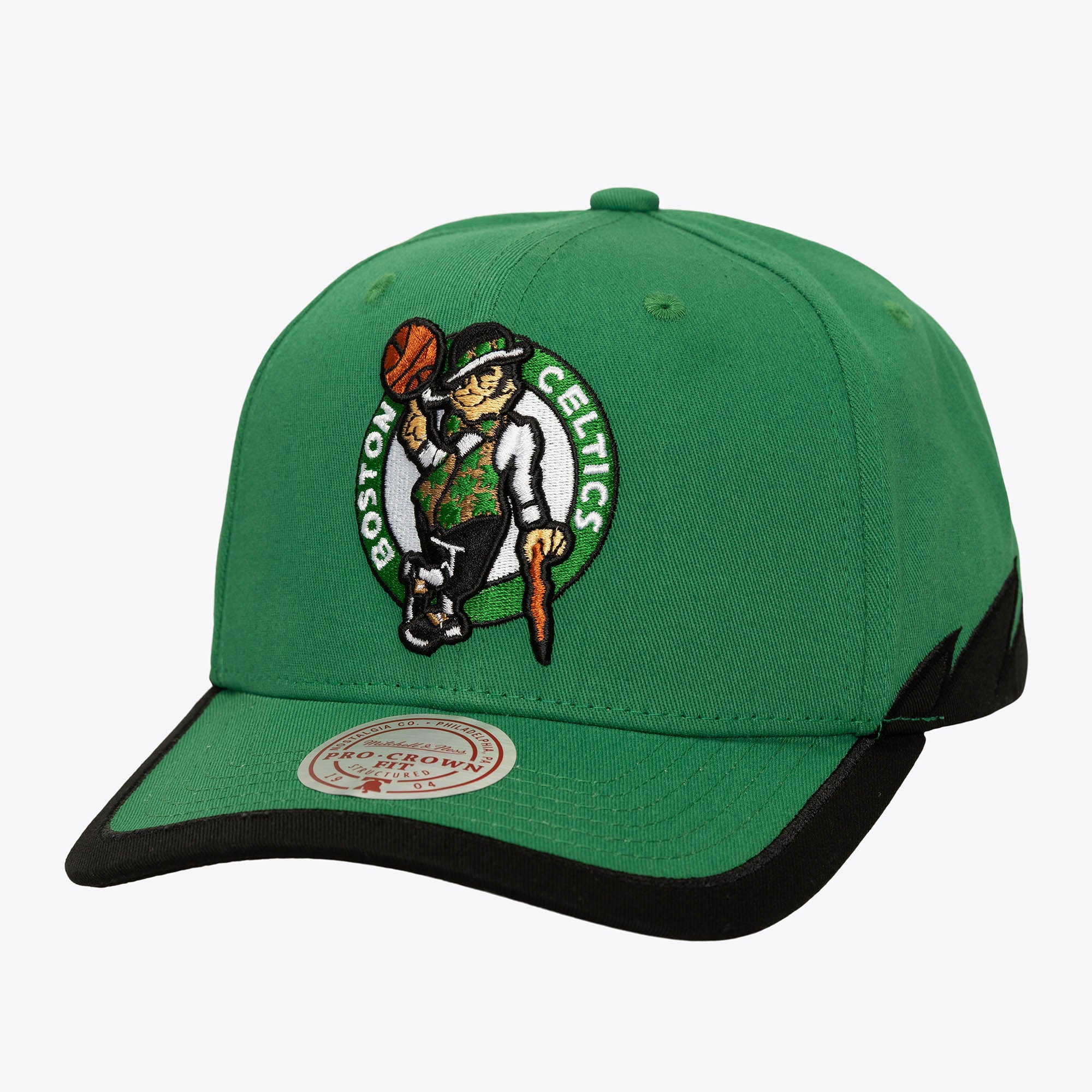 Boston Celtics Kelly Green Color Up Pro Crown Snapback Hat