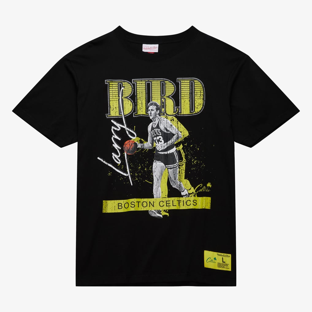 Mitchell & Ness ボストン・セルティックス ラリー・バード Neon Pop T 