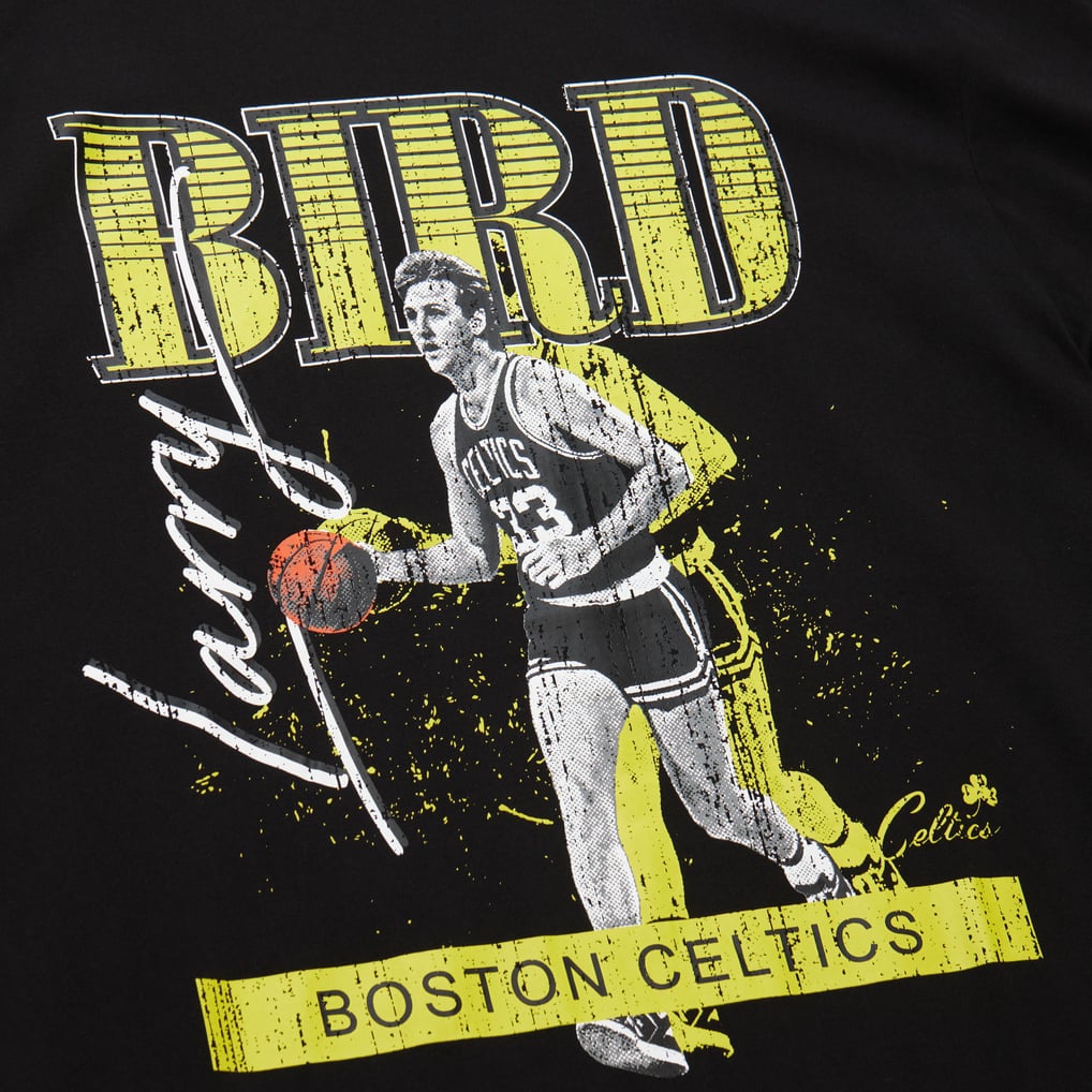 Mitchell & Ness ボストン・セルティックス ラリー・バード Neon Pop T 