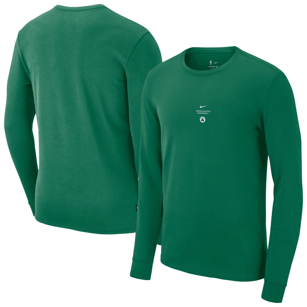 Boston Celtics Nike 2026 Standard Issue Practice Long Sleeve T-Shirt - Mens